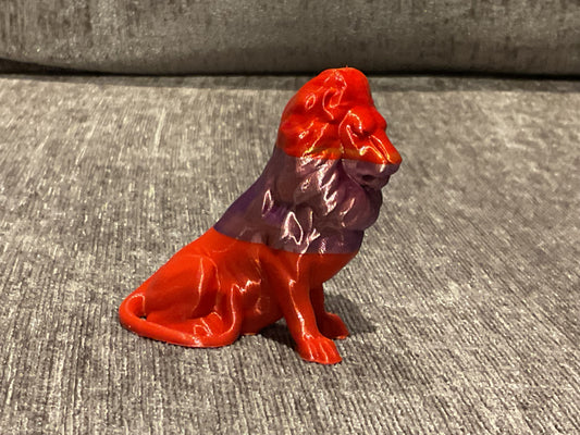 Detailed Lion with Mane