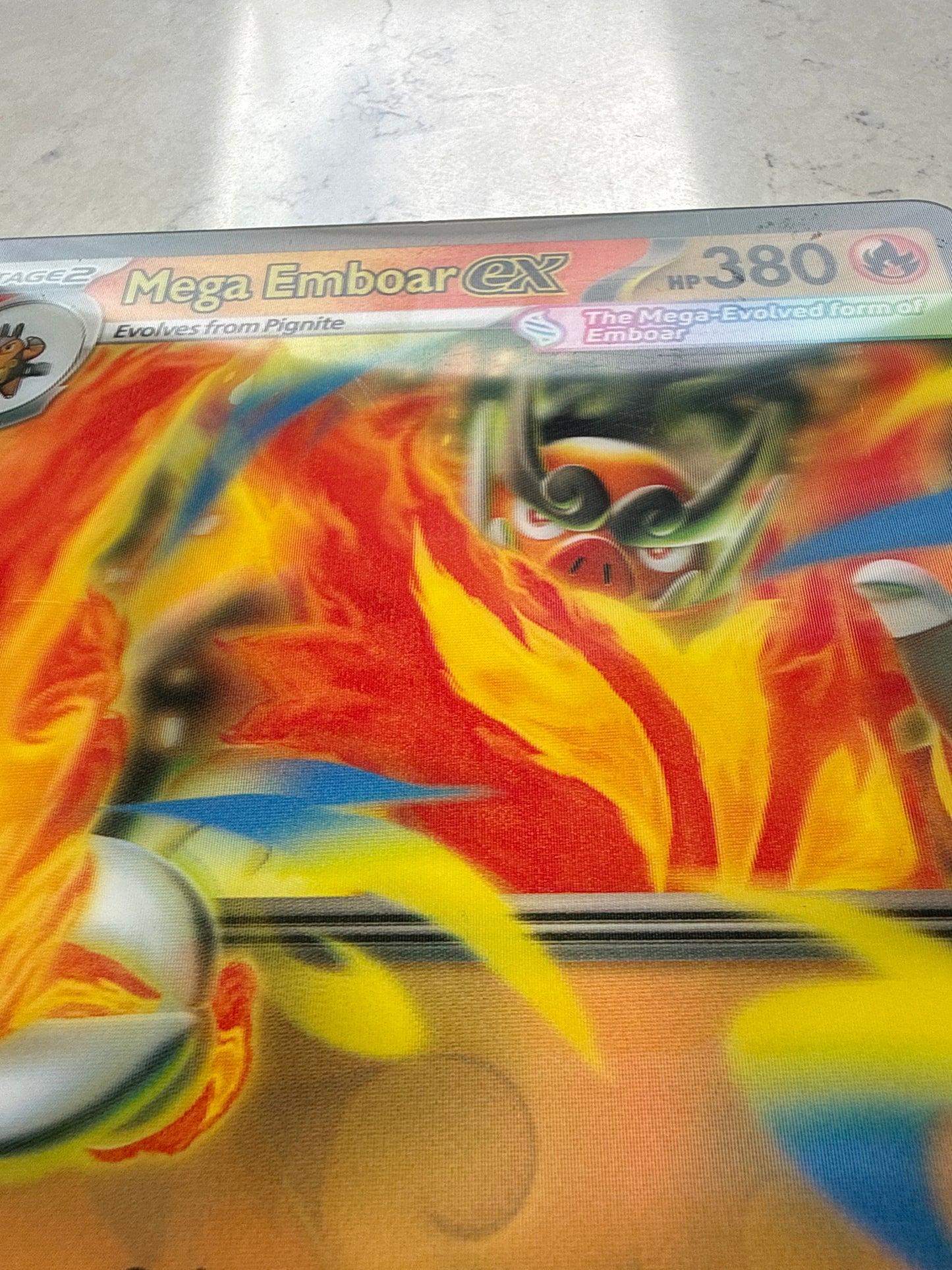 Jumbo Ungraded Mega Emboar EX