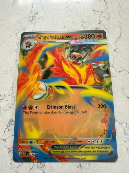 Jumbo Ungraded Mega Emboar EX