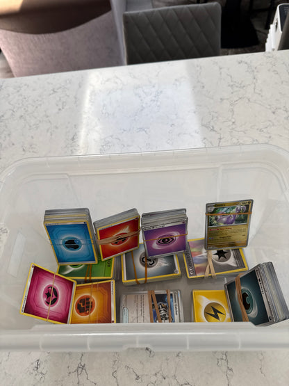 Lots of Pokemon cards (Box included)