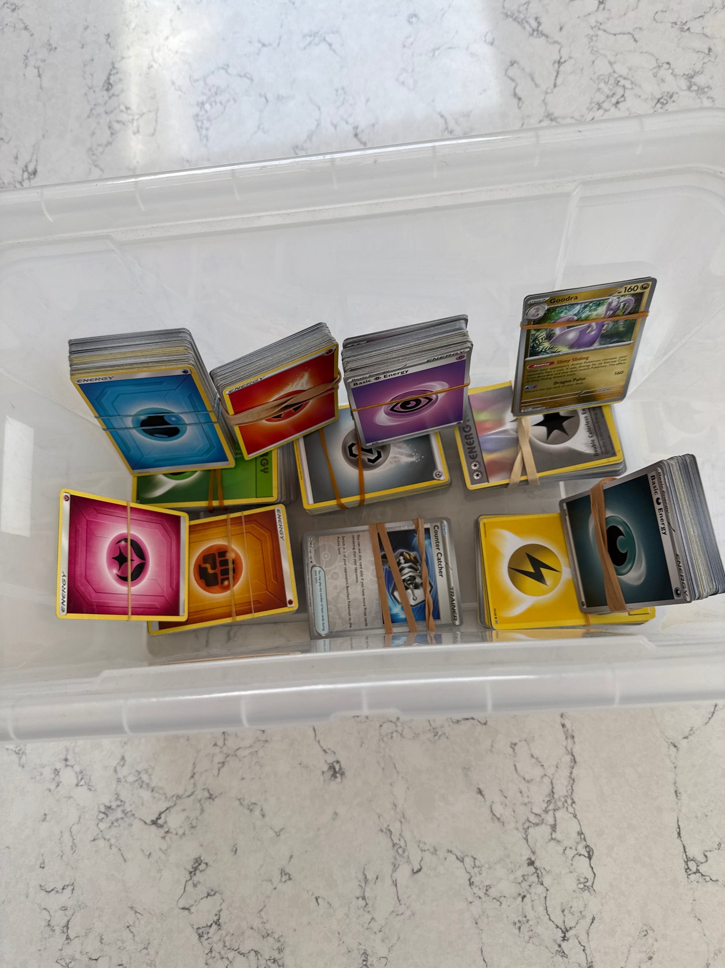 Lots of Pokemon cards (Box included)