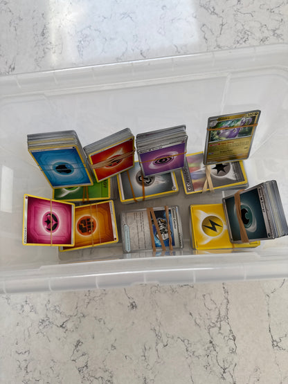 Lots of Pokemon cards (Box included)