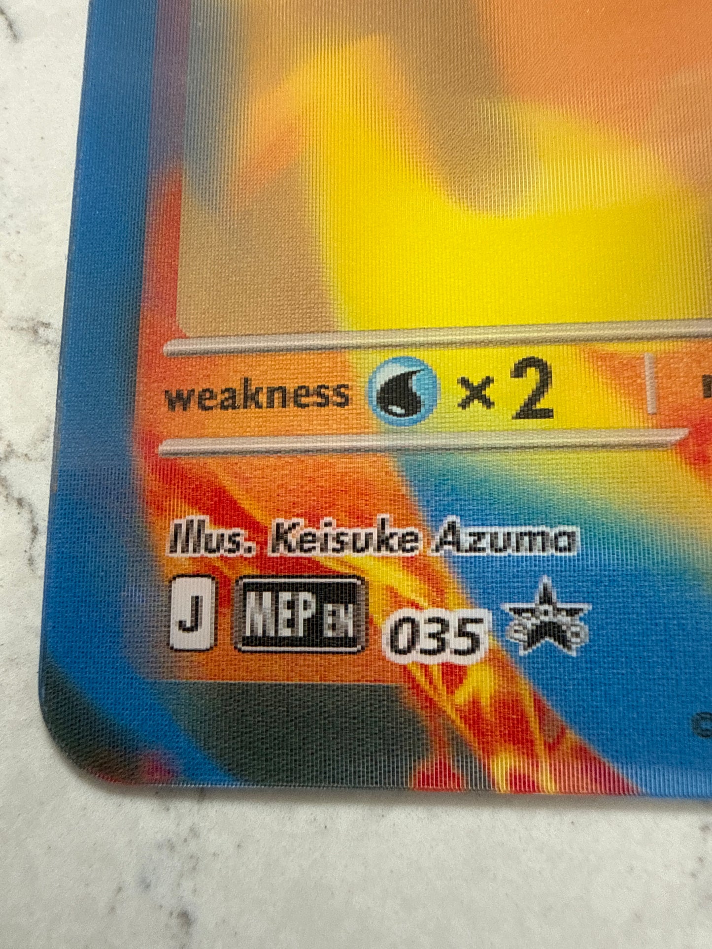 Jumbo Ungraded Mega Emboar EX