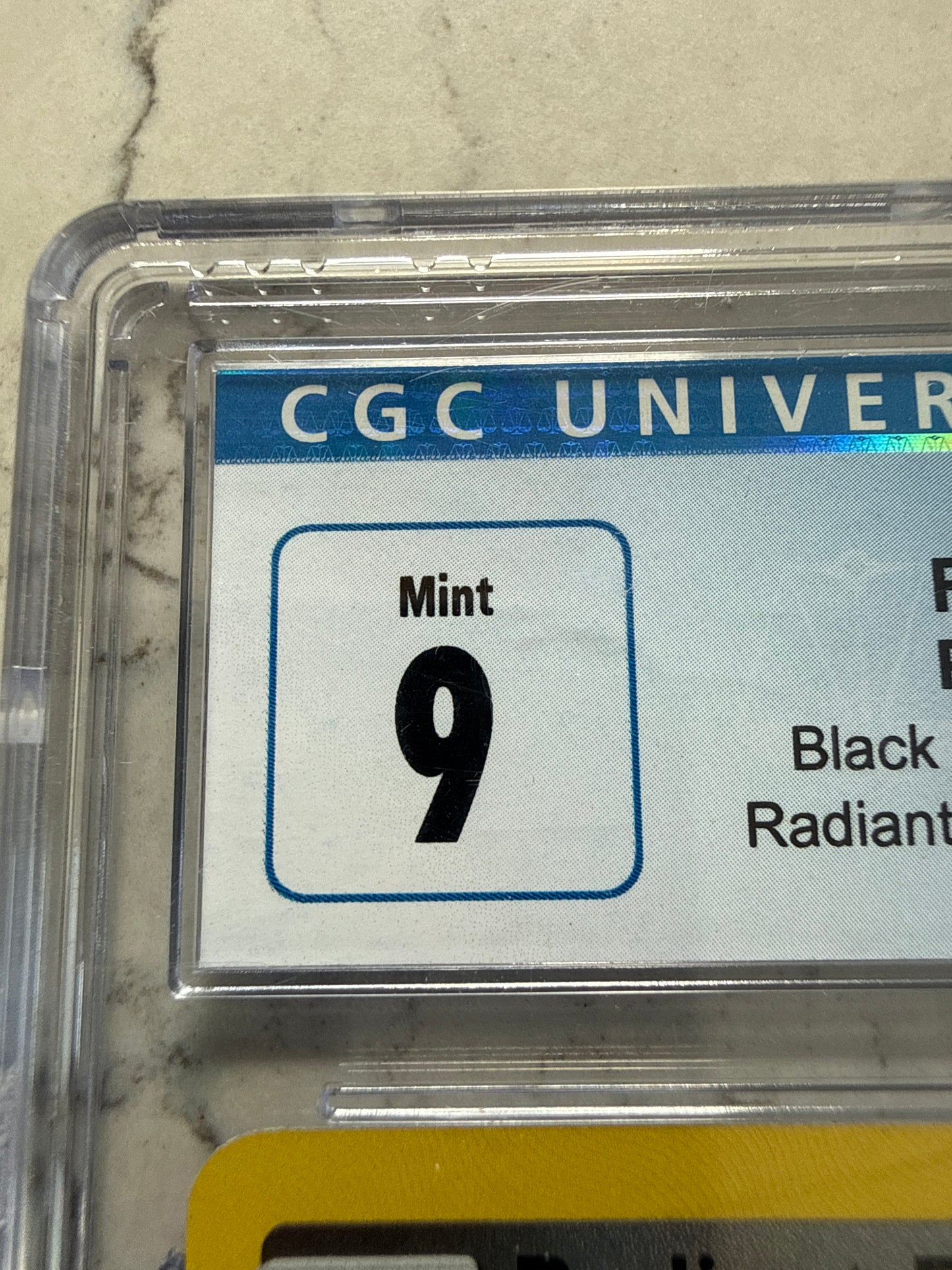 Graded 9 CGC Radient Eevee