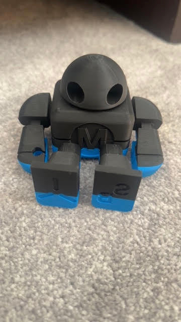 Articulated Flexible Robot Action Figure