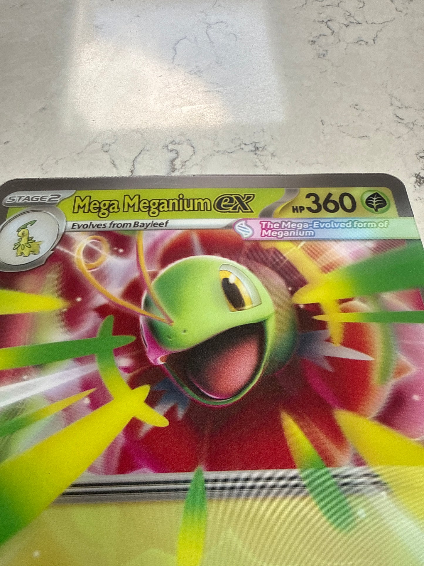 Ungraded Mint Jumbo Mega Meganium EX
