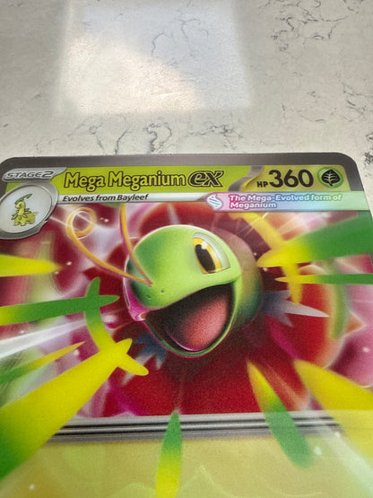 Ungraded Mint Jumbo Mega Meganium EX