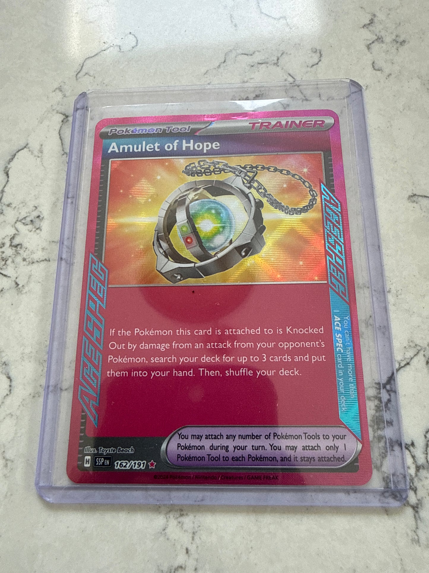 Amulet of Hope Pokémon Card Trainer