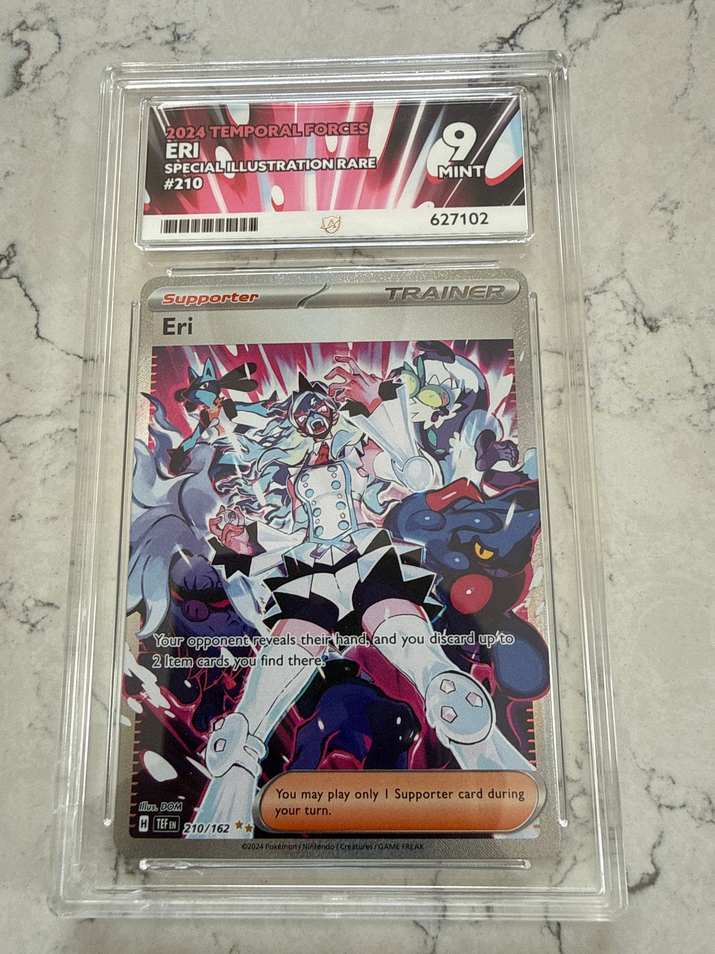 Graded ACE 9 Mint Eri Trainer