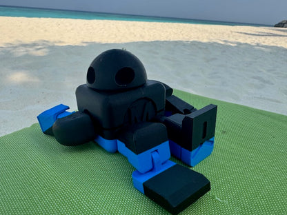 Articulated Flexible Robot Action Figure