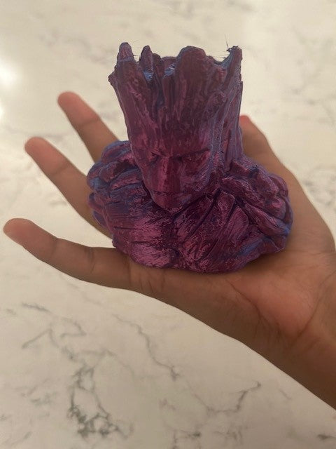 Baby Groot & Adult Groot Pencil Pot