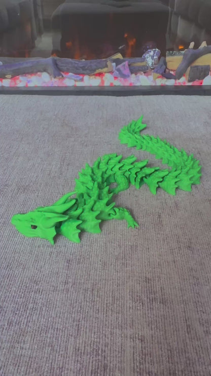 Flexible Fidget Dragon