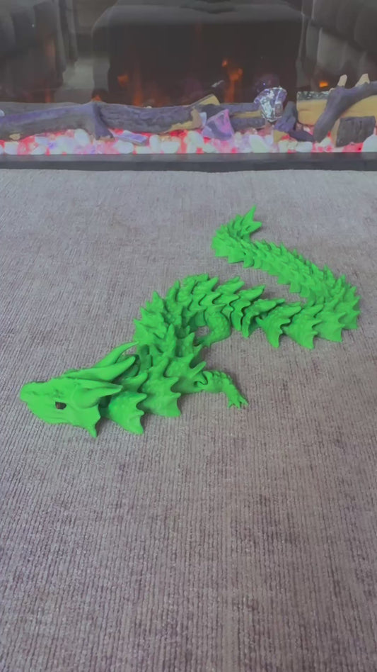 Flexible Fidget Dragon